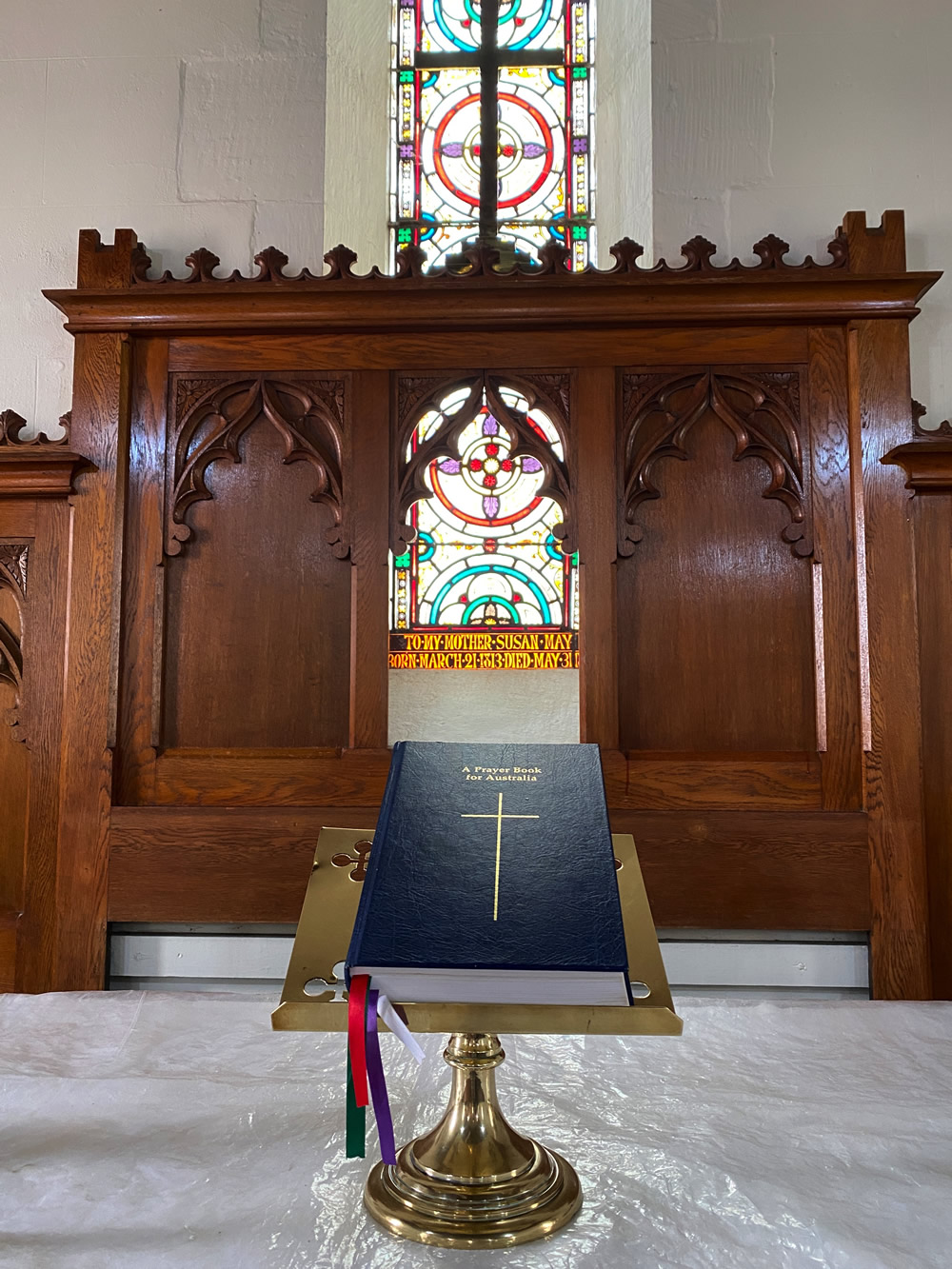 All Saints Anglican Church Marulan Alter Picture
